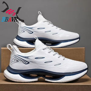 Zapatillas deportivas casuales transpirables de verano para hombre, diseño de malla blanca con cordones, aumento de altura, EVA, tendencia 2026, izquierda/derecha - Product Image 4