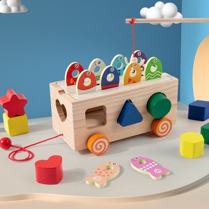 Jeu de xylophone en bois pour tout-petits, centre d'activités éducatives sensorielles avec marteau, pour les 2-7 ans - Product Image 3