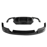 Nouveau kit carrosserie modifié pour BMW Série 5 F10 F18 2011-2016 : Lame avant et diffuseur arrière en fibre de carbone M5
