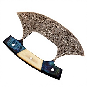 Couteaux Ulu personnalisés avec logo, lame en acier à haute teneur en carbone, manche en bois, design moderne et sûr, couteaux Ulu réglables - Product Image 4