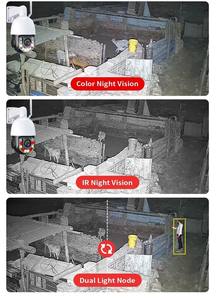 <span class=keywords><strong>ICsee</strong></span> 8MP 50X Zoom óptico 4K POE Cámara DE SEGURIDAD PTZ Domo de velocidad Cámara IP DE SEGURIDAD 50X Zoom 100M IR Distancia PTZ CCTV Cámara - Product Image 4