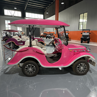 Voiturette de golf électrique 4 places homologuée pour la route, voiturette de golf au lithium 72V, voiturette de golf 4 places