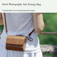 Sac de rangement pour la photographie de rue pour Ace Pro 2, pochette pour appareil photo à bandoulière avec doublure en velours et sangle réglable pour les voyages