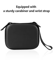 Étui pour appareil photo étanche en EVA rigide personnalisé avec fermeture à glissière, doublure moulée sur mesure, 2-3 compartiments pour la protection en voyage