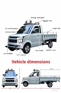 Factory Hot-Selling Low-Speed Electric Mobility Scooter Tool Cart - Product Image 6