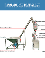Single-head Semi-automatic Vertical Filling Machine for Starch Flour Edible Salt Laundry Detergent and Dishwashing Powder