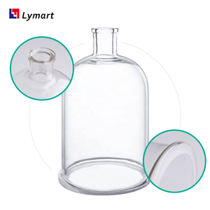 Campanas de Vidrio Transparentes Pequeñas de 150x280 mm, Equipo Educativo para Laboratorios - Product Image 4