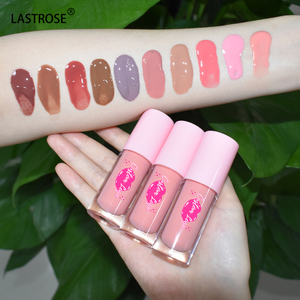 Gloss à lèvres cosmétique végétalien en gros, brillant, <span class=keywords><strong>rose</strong></span> nude, brillant, imperméable, produits de beauté pour femmes - Product Image 4