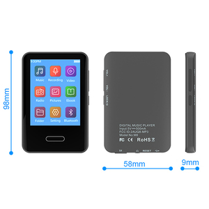 Android sistema intelligente MP4 studente Walkman di Apprendimento MP5 Touch screen MP6 dente Blu app download <span class=keywords><strong>MP3</strong></span>