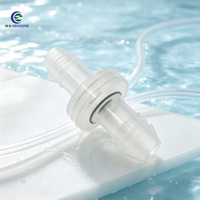 Valve de retenue pour distributeur d'eau en PP de qualité alimentaire, structure légère, installation facile, compatible avec plusieurs types de raccordements
