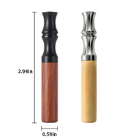 Inhalateur sans fumée à logo personnalisé, alternative au tabac, mélange d'huiles essentielles aromatiques, avec noyau en coton, pour arrêter de fumer
