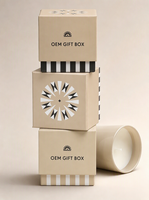 Boîte en carton recyclable Matériaux recyclés Emballage électronique personnalisé pour montres électroniques intelligentes Stratification mate en éponge