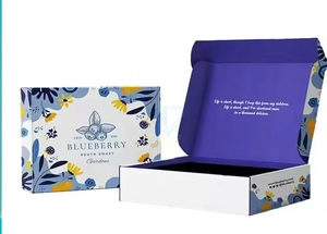 Có Thể Tái Chế Tùy Chỉnh In Kim Loại Bao Bì Trang Phục Hộp Các Tông Cho Vận Chuyển Quà Tặng Giày <span class=keywords><strong>Hat</strong></span> Giấy Ngân Hàng Hộp Bưu Phẩm - Product Image 3