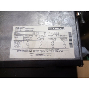 BALDOR CA254-01220 H0912150024 VE0901B04 Original - Product Image 3