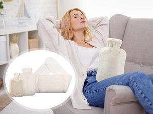 Bolsa de Agua Caliente de Alta Calidad con Funda para la Cintura, Estilo Cinturón, con Peluche Suave - Product Image 3