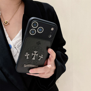 เคสกันกระแทกแบบสามมิติ TPU ทำมือ สำหรับ <span class=keywords><strong>iPhone</strong></span> 17 <span class=keywords><strong>Pro</strong></span> <span class=keywords><strong>Max</strong></span> & 16  ไม่มีที่จับ  ผิวสัมผัสนุ่ม  ดีไซน์แบรนด์หรู - Product Image 3