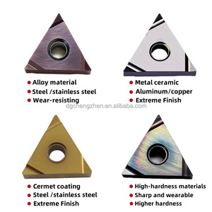 OEM personnalisable d'outil de tournage de filetage externe de 16ER 11.5NPT avec le revêtement national du tuyau PVD - Product Image 2