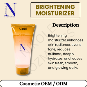 Crème hydratante éclaircissante quotidienne – Crème visage légère pour tous types de peaux OEM/ODM - Product Image 3