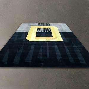 Alfombra de área con patrón de mechones 3D de estilo nórdico, alfombra de suelo hecha a mano, alfombras de pared a pared personalizadas para oración, alfombra de suelo fabricada - Product Image 4