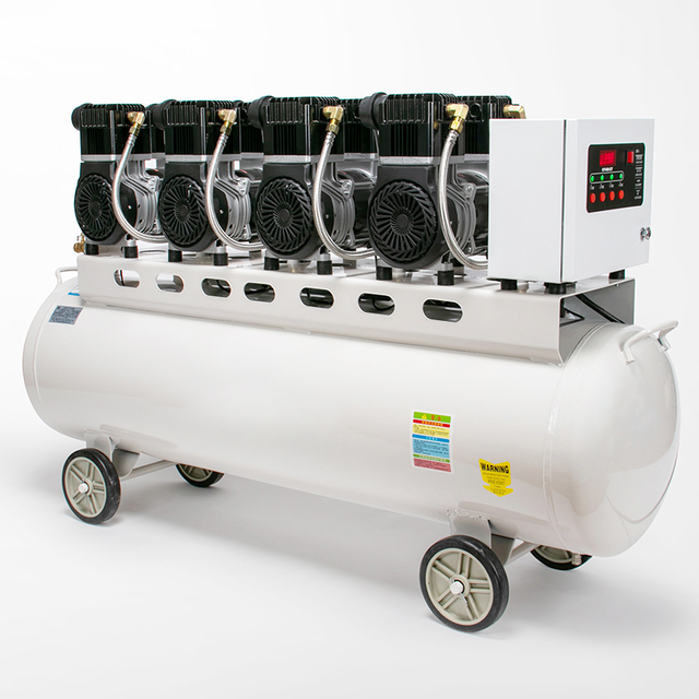 600W 0.8HP/800W 1hp/1200W 1.6hp/1800W2.5hp Small Oil Free Silent air Compressor Factory Price