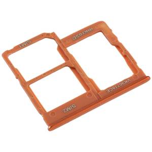 Vassoio porta SIM e scheda Micro SD di colore corallo per Samsung Galaxy A40 A405F, ricambio - Product Image 1