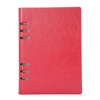 Carnet de notes A5 personnalisé promotionnel en cuir, agenda, organisateur à couverture rigide en PU, 100 feuilles, impression UV pour