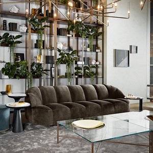 أريكة غرفة المعيشة الحديثة الطراز الجديد ، أريكة الفندق ، أثاث الفندق ، أريكة سحابة قابلة للتخصيص من القماش المشمع Pierre - Product Image 2