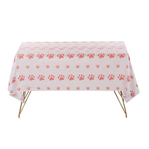 Juego de Vajilla Desechable de Papel con Diseño de Huellas de Perro para el Día del Niño, Graduación, Fiestas de Cumpleaños al Aire Libre de Primavera - Product Image 5