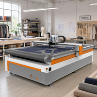 Automatische oscillerende vibrerende messen snijmachine voor het snijden van kunstleer, PU, PVC leer en bekleding voor banken