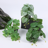 Plante Artificielle en Pot, Petite Plante Artificielle Verte en Pot pour la Maison, le Bureau, la Table, Décoration Nordique, Écologique, Plantes Artificielles