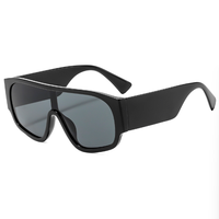 Bettega nouveau Style grand cadre lentille une pièce lunettes de soleil protection solaire lunettes de soleil femmes européennes et américaines lunettes de soleil d'extérieur haut de gamme