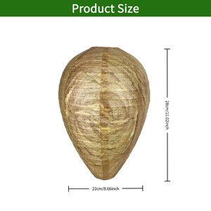 Trampas para Avispas de Papel Artificial Ecológicas e Impermeables, No Tóxicas, Colgantes, Disuasivas para un Control Efectivo de Abejas en Jardines - Product Image 3