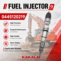 Inyector de Combustible Common Rail KAKALAI 0445120219 para Motor MAN D2676, Piezas para Camiones Pesados TGA TGS TGX