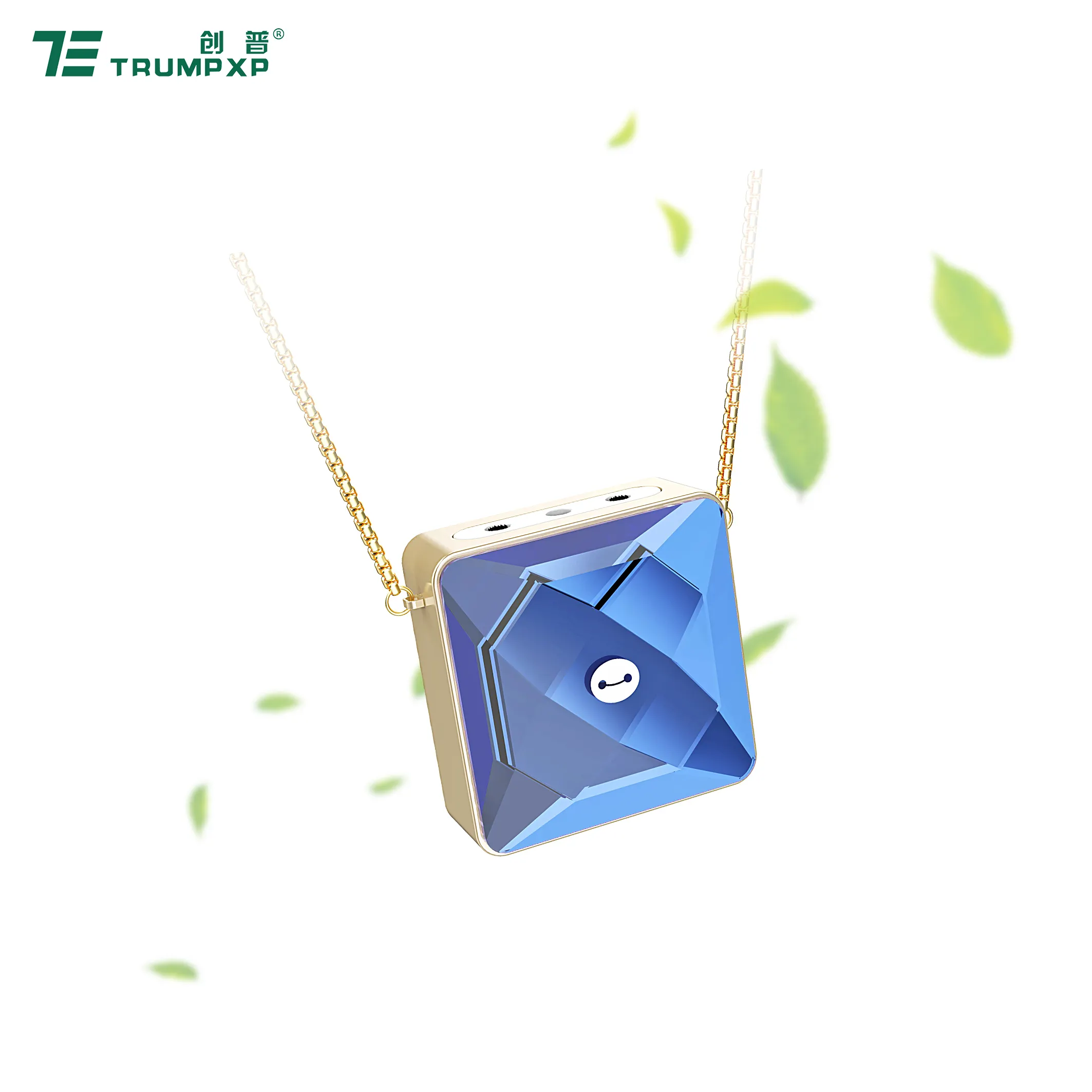 132-7 Air Freshener Charger Small Necklace Air Purifier Wearable Necklace Air Purifier