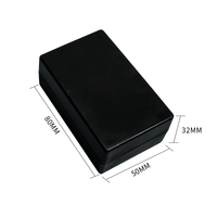Boîtier de commande en plastique ABS de petite taille, boîtier de carte de circuit imprimé personnalisé, boîtier de sortie, interrupteur, boîtier électronique, boîte de jonction en plastique IP54