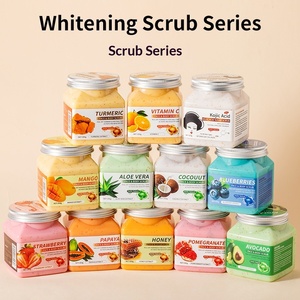 Gommage corporel exfoliant au café, à l'orange et à l'huile <span class=keywords><strong>de</strong></span> coco pour un nettoyage en profondeur, éliminant la peau <span class=keywords><strong>de</strong></span> <span class=keywords><strong>poulet</strong></span> - 350g, tous types <span class=keywords><strong>de</strong></span> peau - Product Image 1