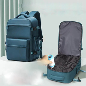 Mochila de viaje aprobada por vuelo Maleta de viaje de compresión al vacío con bomba eléctrica Mochila de viaje de compresión al vacío - Product Image 2