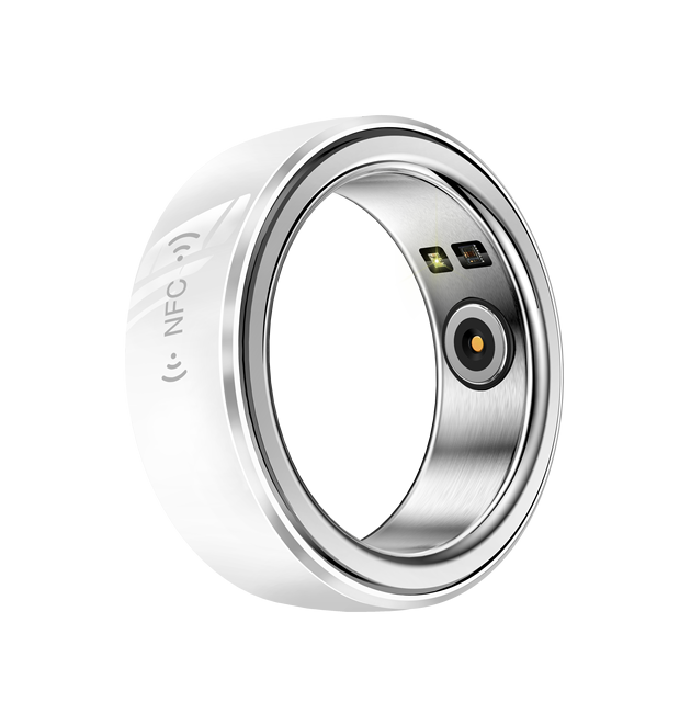 R2 NFC Smart Ring for Men Women Waterproof Fitness Tracker for Android Blood Oxygen Heart Rate Measuring Health Smart Ring