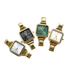 모듈 형 팔찌와 뜨거운 판매 숙녀 석영 시계 유럽 미국 DIY 스퀘어 골드 도금 모든 경기 시계 합금 케이스 - Product Image 5