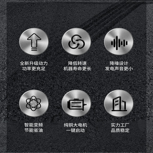 Ruizi Diesel <b>Generator</b> RZ10000LE3 8.0KW 220V/380V 50Hz Portable Open Frame With Trailer - Product Image 2