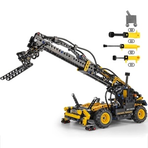 Mold King 19009 Bloques Compatibles con Coche, Montacargas Telescópico, Kits de Construcción Técnica, Juguetes de Modelismo para Regalos de Navidad para Niños - Product Image 3