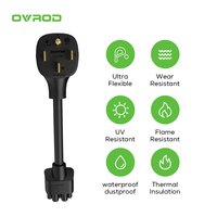 Cable de Extensión con Conector Ovrod NEMA 5-15 14-50 Gen 2 para Cargador de Vehículos Eléctricos, Compatible con Tesla Model S, 3, X, Y