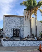 Alaska Grey Quartz ite Flache Ecke Natur marmor Stapel Steinplatten Split Face Siding Ledger Panel für Schiefer projekte
