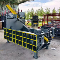 Presse à briquettes horizontale hydraulique pour ferraille, métaux et déchets plastiques
