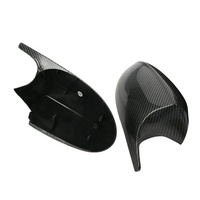 JDMotorsport88 Cubiertas de Espejos Retrovisores Laterales de Fibra de Carbono ABS Negras para BMW Serie 1 E81 E87 2007-2010