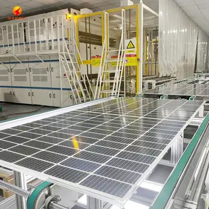 Paneles solares bifaciales 565W 570W 575W 580W Topcon N Tipo Panel solar Fabricantes en China