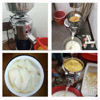 Lait de soja Faire la machine à soja Machine de broyage et de séparation de soja électrique Machine à soja