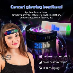 Diadema de Plástico con Forma de Cuerno Iluminada para Fiestas, Fácil de Controlar con Control Remoto, LED Rojo Personalizable, Carga USB, Recuerdos para Fiestas - Product Image 4