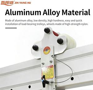 Mini-grue <span class=keywords><strong>portique</strong></span> en aluminium portable <span class=keywords><strong>de</strong></span> 0,5 tonne, 1 tonne, 2 tonnes avec roulettes, pliable - Product Image 4