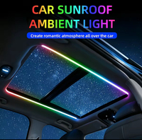 Lumière d'ambiance universelle pour toit ouvrant Symphony, lumière d'ambiance RGB pour toit ouvrant, 2 bandes LED pour toit ouvrant, lumière d'ambiance Symphony